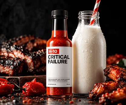 H-10 CRITICAL FAILURE Hot Sauce - Hardcore Harry